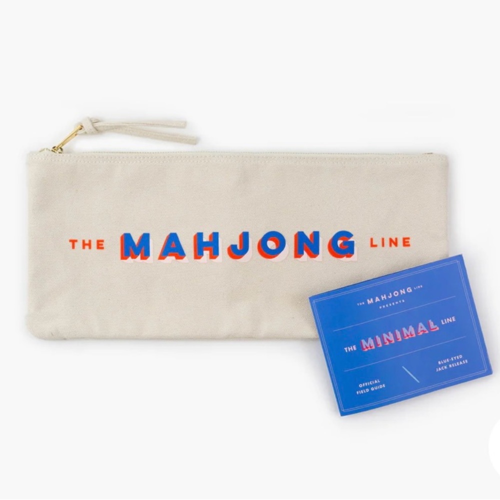 🀄️💙 The Mahjong Line | The Minimal Line : Blue-Eyed Jack Mahjong Tiles 💙🀄️ - Picture 2 of 11